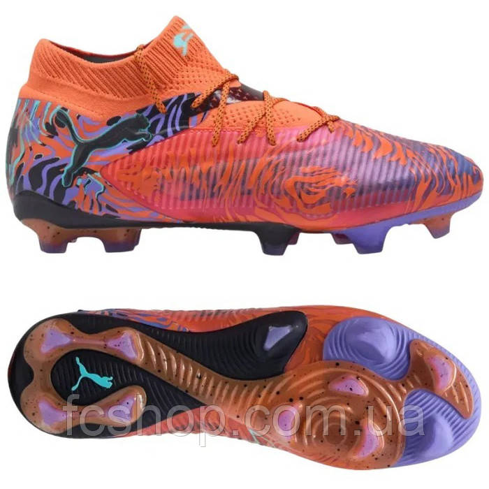 Футбольні бутси Puma Future 8 Ultimate Creativity 108428-01, Жовтогарячий, Розмір (EU) — 39, фото 1