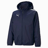 Дитяча вітровка Puma teamLIGA All-Weather Youth 657246-06, Темно-синій, Розмір (EU) — 140 cm