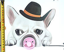 Наклейка вінілові Собачки Smile (лист 60 х 90 см) Б27-3, фото 5