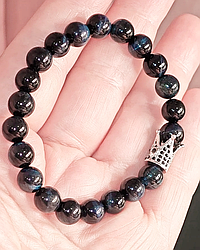 Діопсид Ø8 браслет, 071ТД