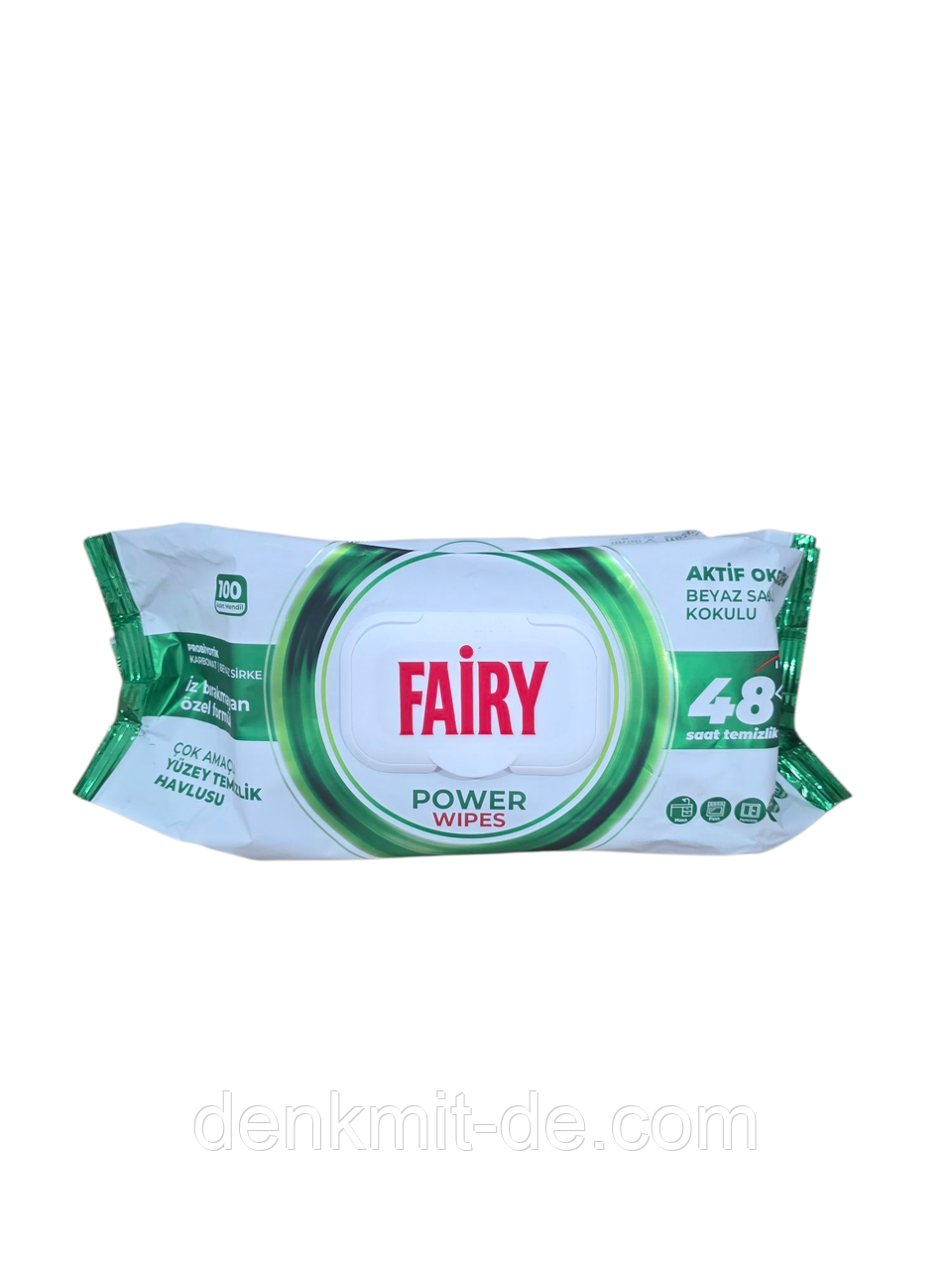 Fairy  Вологi серветки для прибирання Power wipes , 100 шт