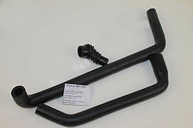 Патрубок регулятора холостого ходу Газель,Волга дв.405 компл.3шт (м.Миколаїв) 406-1014076-10/02/03