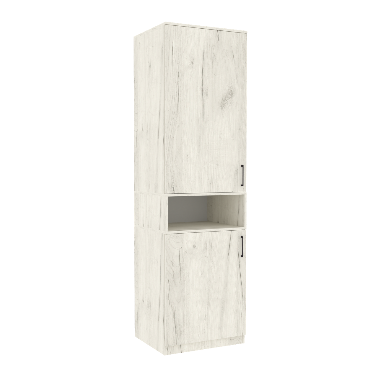 Шафа розстібна зі штангою та полицями, шафа-пенал у вітальню передпокій спальню дитяча Tetris T-5 Континент, фото 1