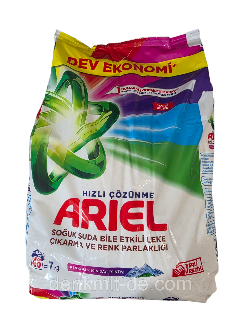 Ariel Пральний порошок Mountaine Color, 7 кг (46 прань)