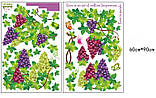 Вінілова наклейка "Грона винограду", фото 6