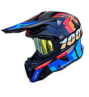 Кроссовый мото шлем эндуро Nexx drive vistoso + очки в подарок