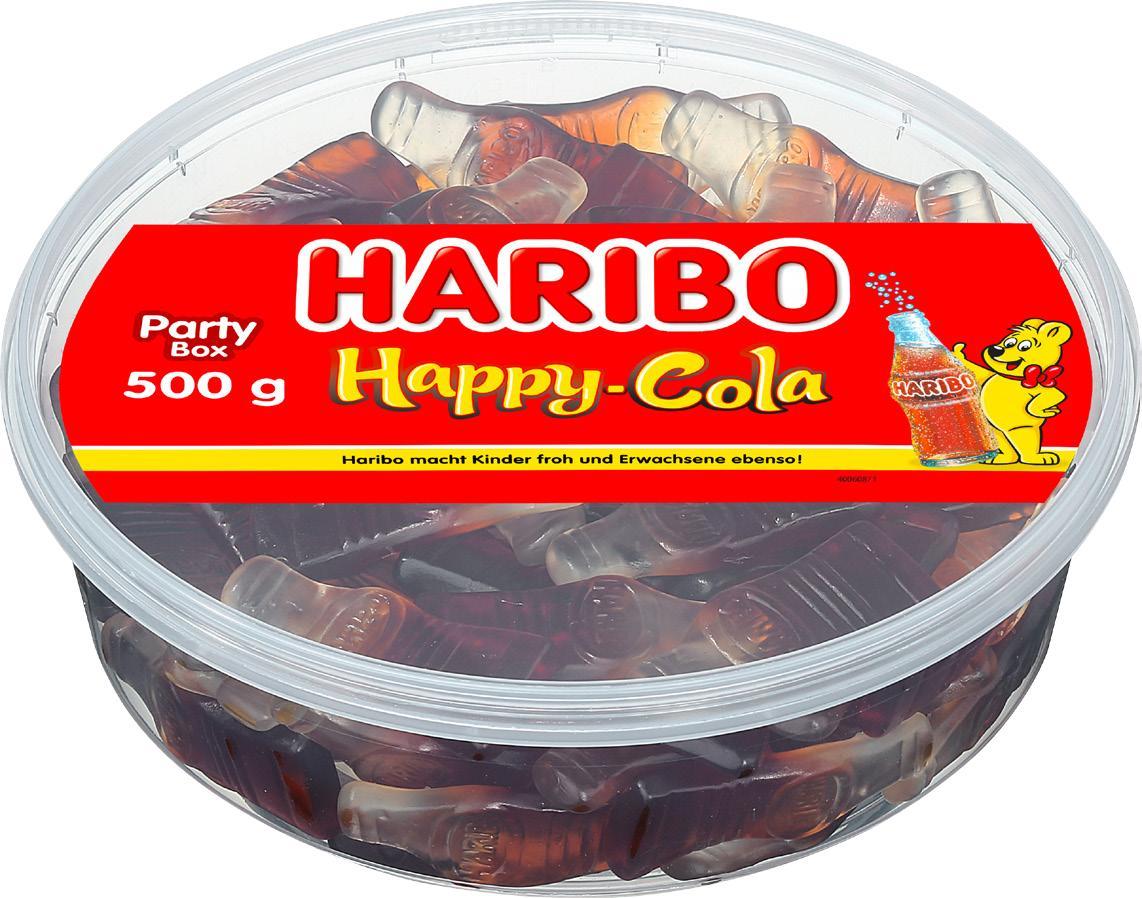 Жувальні цукерки Haribo Happy Cola Box 500г