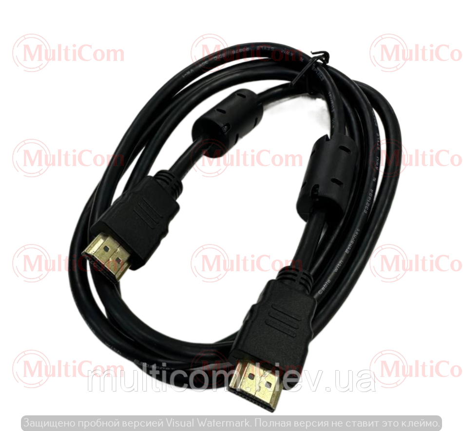 05-07-044. Шнур HDMI (штекер — штекер), version 2,0 з фільтрами, 1,5 м, фото 1