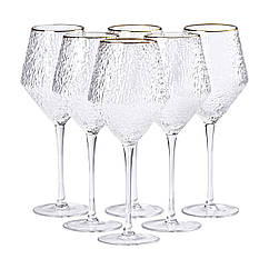 Набір келихів з тонкою ніжкою 6 штук по 600 мл HP-16-1