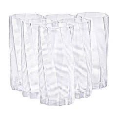 Набір з 6 високих склянок, 500 мл, для лимонаду, води, соку та коктейлів HP-16-17