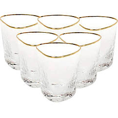 Набір з 6 склянок, 400 мл, для лимонаду, води, соку та коктейлів HP-16-26