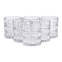 Склянки 220 мл набір 6 шт для напоїв, лимонаду, коктейлів HP-YH-34