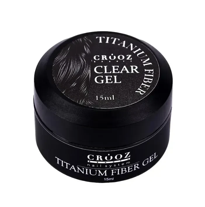 Гель для ремонту та укріплення Crooz Titanium Fiber Gel, 10 gr
