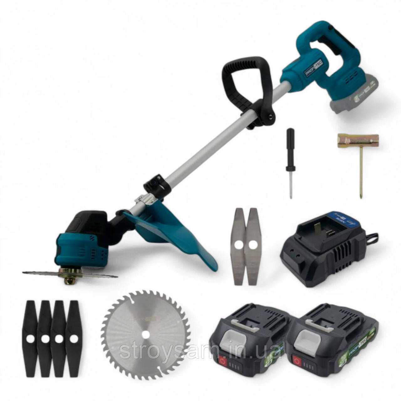 Тример акумуляторний PROFI-TEC PGT5020 Німеччина, фото 1