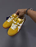 Жовті замшеві жіночі кросівки ASICS ONITSUKA TIGER MUSTARD / YELLOW Демісезонні кеди Асікс Тайгер купити, фото 8