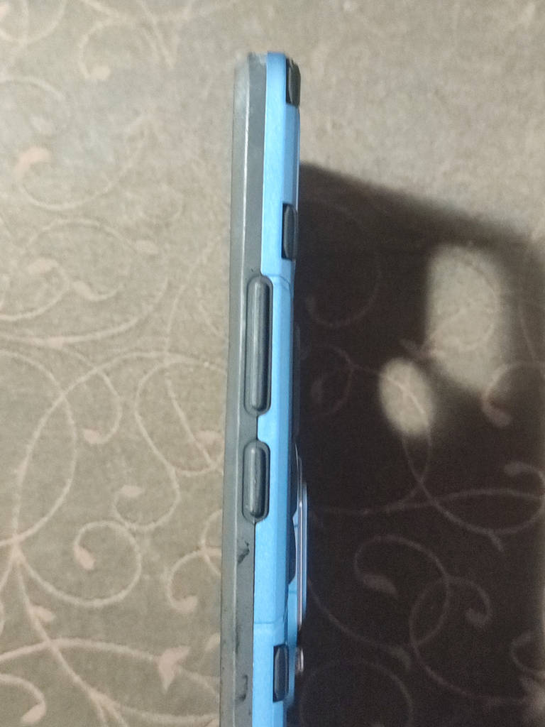 Чохол Fiji Ring для Oppo A15 / A15s броньований бампер з кільцем темно-синій - фото покупців 3