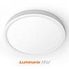 Світильник світлодіодний накладний GLR-18W WHITE​​​​​​​ Luminaria 5000K 1980Lm 220V IP20 Ø230x23мм 18Вт білий, фото 4