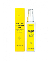 Очищаючий гель для обличчя MODAY Anti-acne з кислотами та вітаміном Е 100 мл