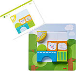 Гра на просторове мислення Тварини у квадраті, 2+. Haba Legespiel Tierisch quadratisch, фото 4