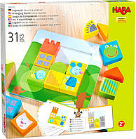 Гра на просторове мислення Haba Legespiel Tierisch quadratisch