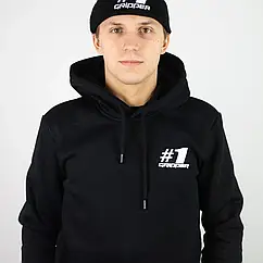 Худі #1Gripper Hoodie, чорне, XS