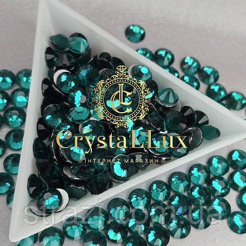 Стразиss30GreenZircon(6.5мм)50шт"Premium"