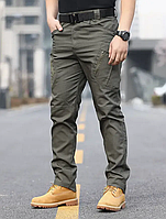 Чоловічі тактичні штани Ranger Олива посилені кишені S-4XL