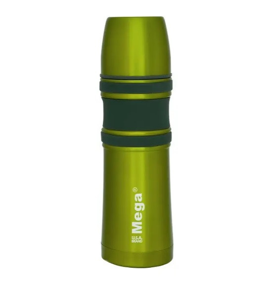 Термос 1л Mega Slim Оливковий (0717040234103)