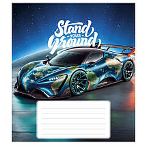 Зошит 12 арк. клітинка "Школярик" / Best racers, фото 2