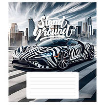 Зошит 12 арк. клітинка "Школярик" / Best racers, фото 4