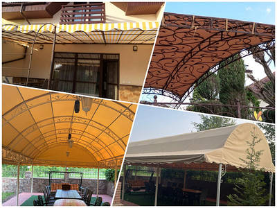 Тент на навіс, перголу, маркізу, козирок