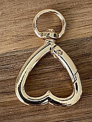 Карабін кільце для сумки Ø всередині 20*4 мм ЗОЛОТО