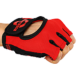 Рукавички для фітнесу та силових тренувань HARD TOUCH BC-4460 Чорний (М-XL), фото 8