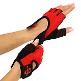 Рукавички для фітнесу та силових тренувань HARD TOUCH BC-4460 Чорний (М-XL), фото 10