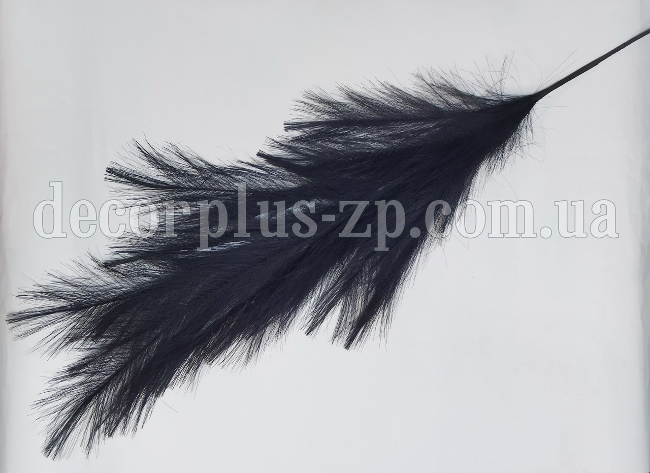Трава помпасна штучна. 120см. Чорна, фото 1