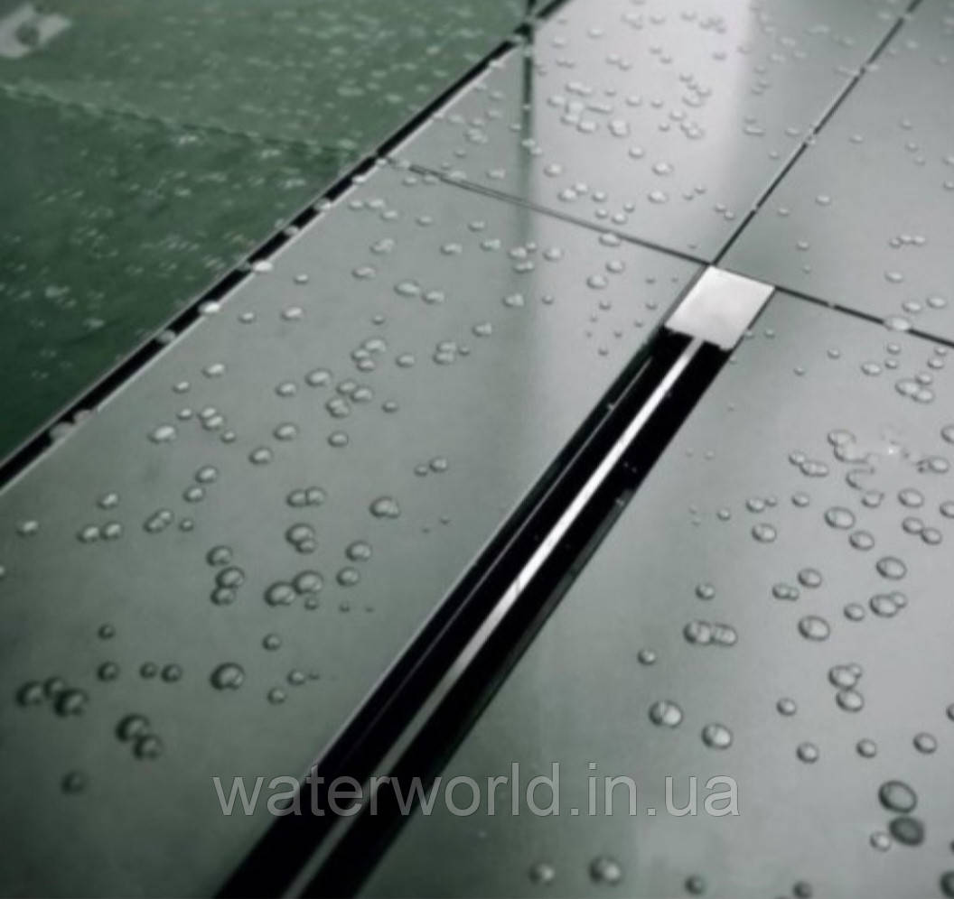 Душовий тонкий лінійний трап KOER FD07 70×600 SLENDER з неіржавкої сталі SUS 304 з поворотним сифоном, фото 1