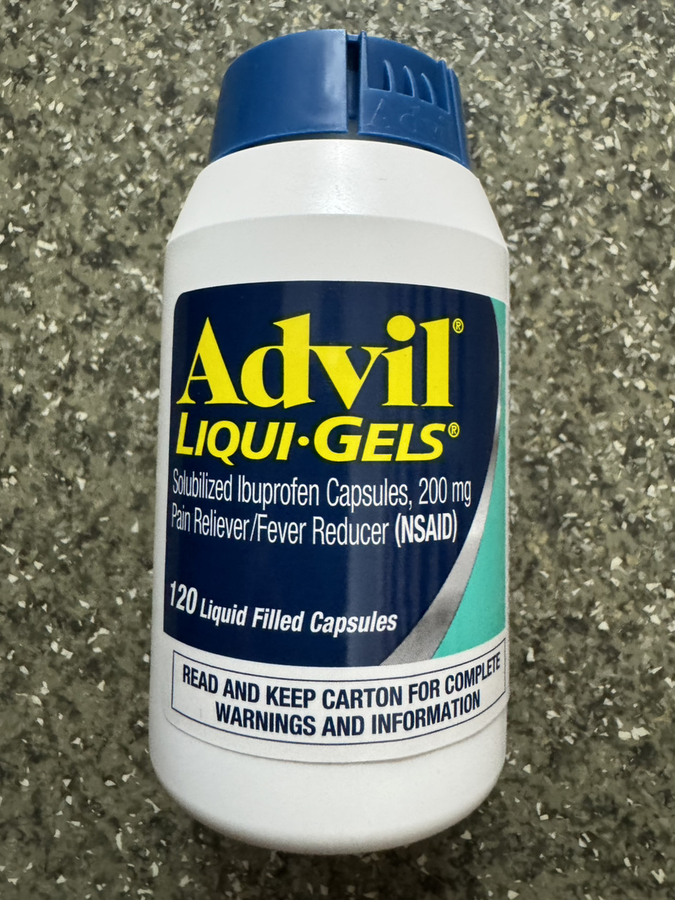 Адвіл Advil 120 Liqui-Gels рідких капсул 200 мг
