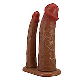 Насадка на пеніс для подвійного проникнення Pretty Love Yairon Latin, фото 3