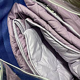 Легка ковдра полуторна 155*215 см Ковдра літня, бавовна наповнювач. Стьобана ковдра ODA, фото 7