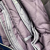 Євро ковдра ODA літня 200х215 см., ОДА  Ковдра літня стьобана, наповнювач бавовна - Хлопкопон, фото 3