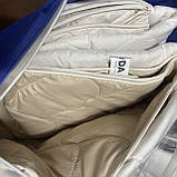 Легка ковдра полуторна 155*215 см Ковдра літня, бавовна наповнювач. Стьобана ковдра ODA, фото 5