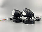 Фари-лінзи LED протитуманні (комплект 2 шт.), 1 фара — 26W реальних ватів, 2 шт. — 52W реальних, 3 дроти, фото 2