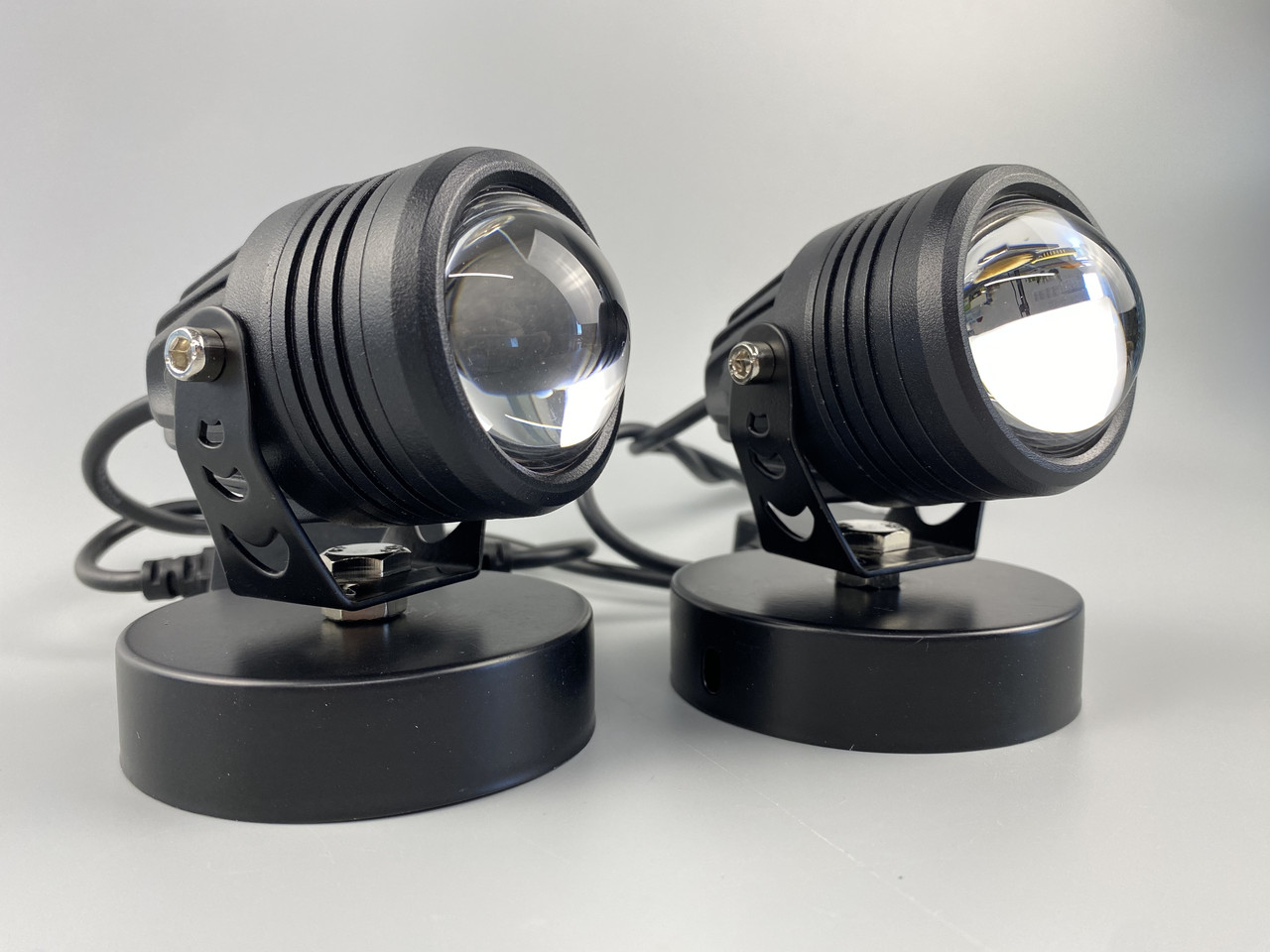 Фари-лінзи LED протитуманні 3.5 дюйма (90 мм х 90 мм), 45 W, IP67, 12 V, 3400 LM (комплект 2 шт.), фото 1
