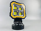 Фара LED квадратна, 32W біле та жовте світло, 112 мм х 128 мм х 37 мм (ширина). 9-60V., фото 10