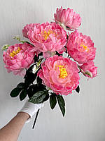 Букет штучних півоній ( 65 см , 7 великих бутонів ), фото 9