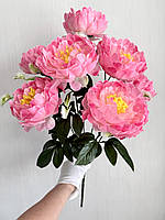 Букет штучних півоній ( 65 см , 7 великих бутонів ), фото 6