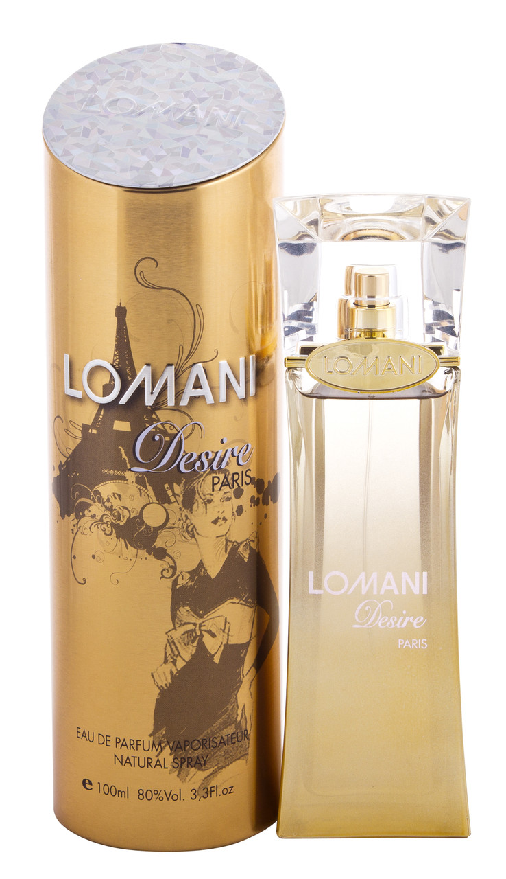 Парфюмированная вода женская Lomani Desire 100мл п/в жен Parfums Parour - фото 1 - id-p468933878