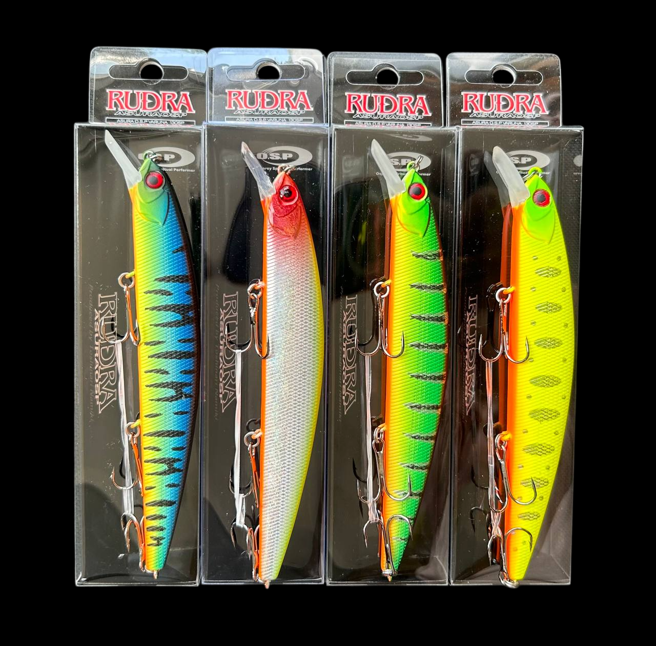 Воблер Columbia-Fishing Rudra 130 SP 20g (набір 4шт), фото 1