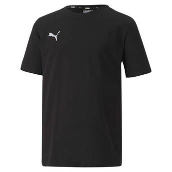 Дитяча футболка PUMA TeamGoal Casual 656709-03, Чорний, Розмір (EU) — 128 cm