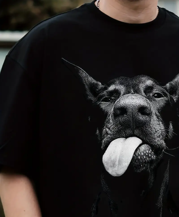 Чоловіча футболка Doberman Black